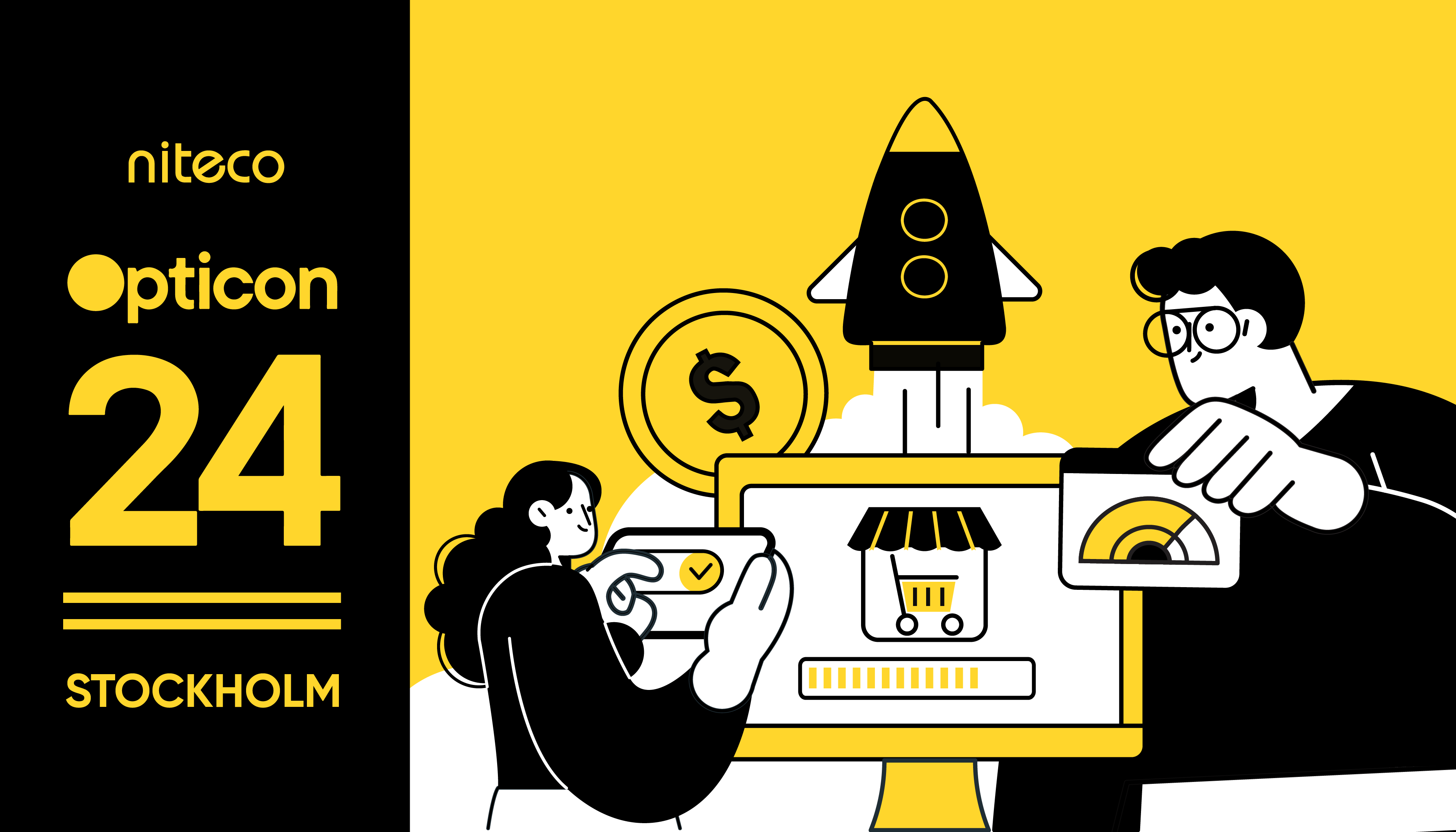 Opticon 24 Stockholm event showing Commerce growth and digital marketing launch