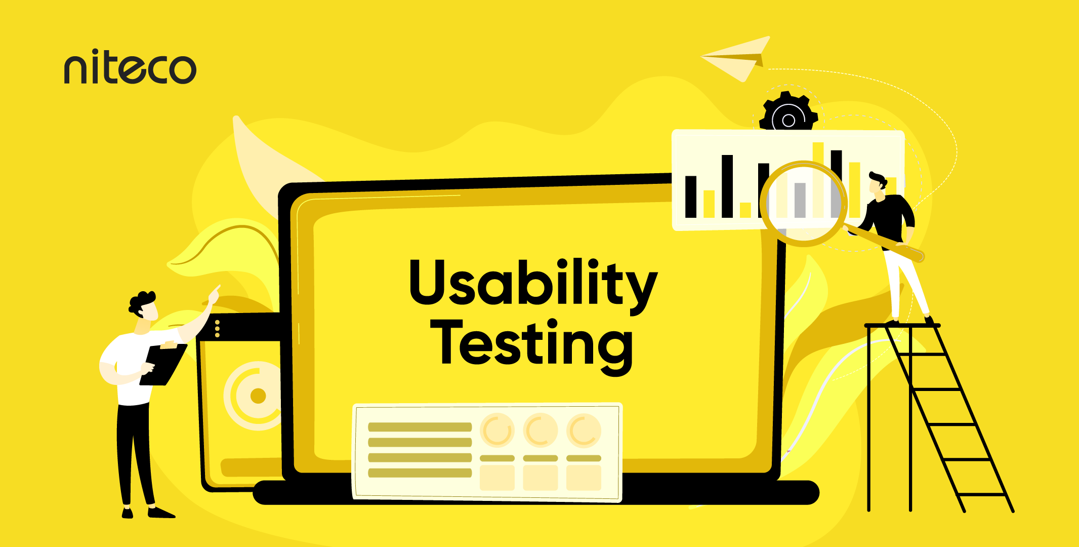 Usability Testing with data analysis and user feedback on digital devices