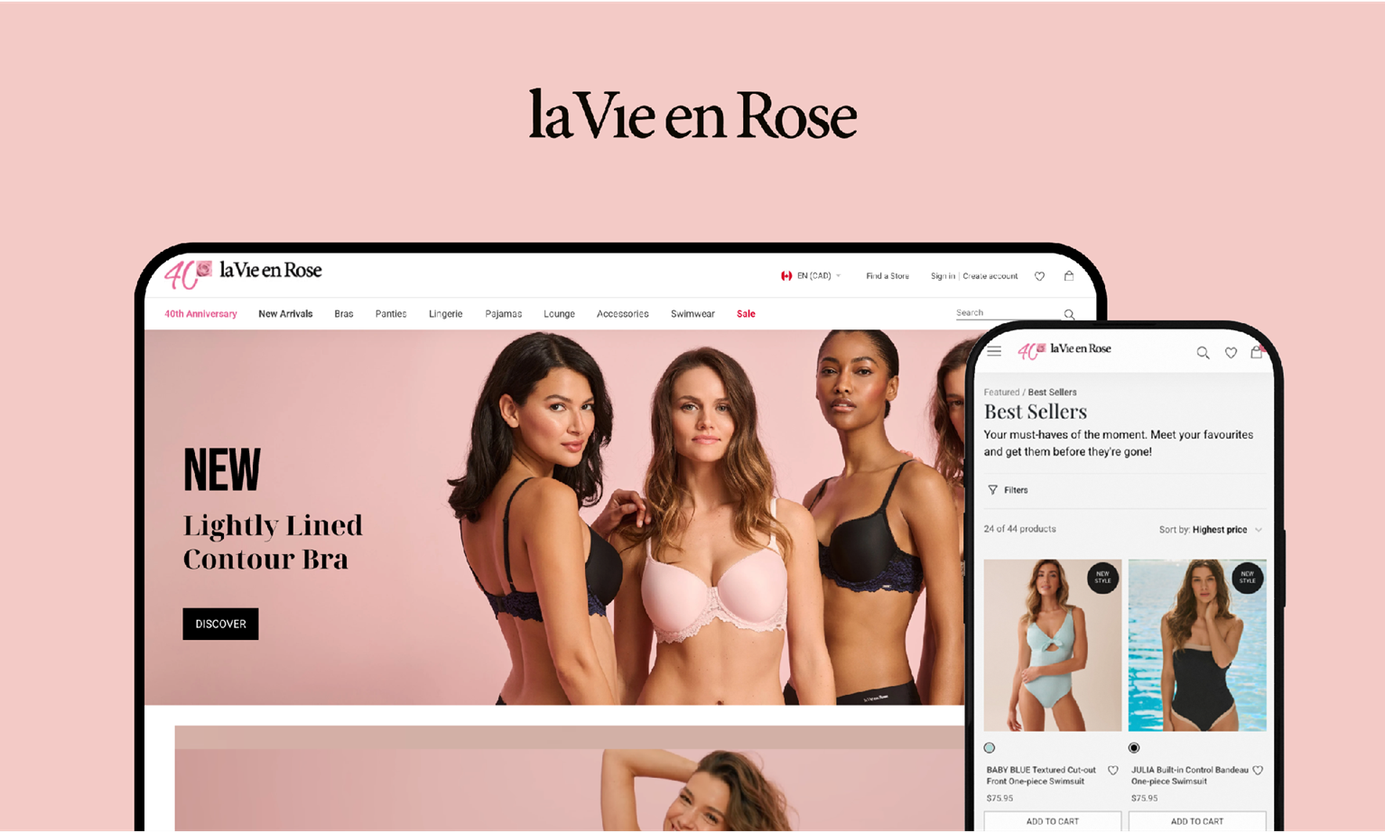 Leading Ecommerce transformation for La vie en rose