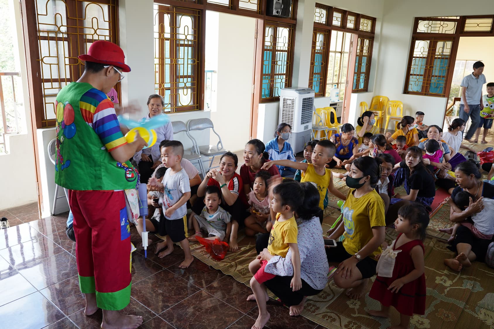 A special treat for the kids