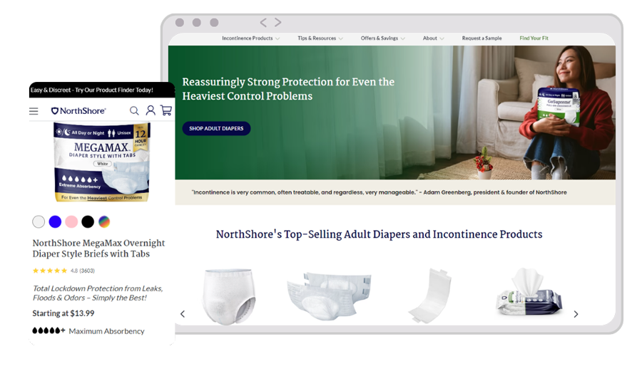 Full-service .NET upgrade for NorthShore Care Supply: Enhancing website performance in 2.5 months Full-service .NET upgrade for NorthShore Care Supply: Enhancing website performance in 2.5 months