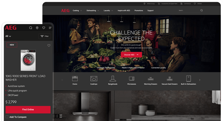 Delivering an award-winning customer-centric, high-performance website for AEG Delivering an award-winning customer-centric, high-performance website for AEG