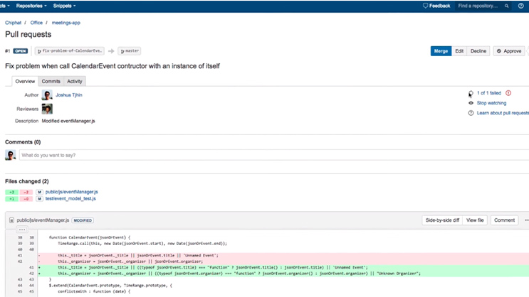 Pull request fixing CalendarEvent constructor issue in meetings-app repository