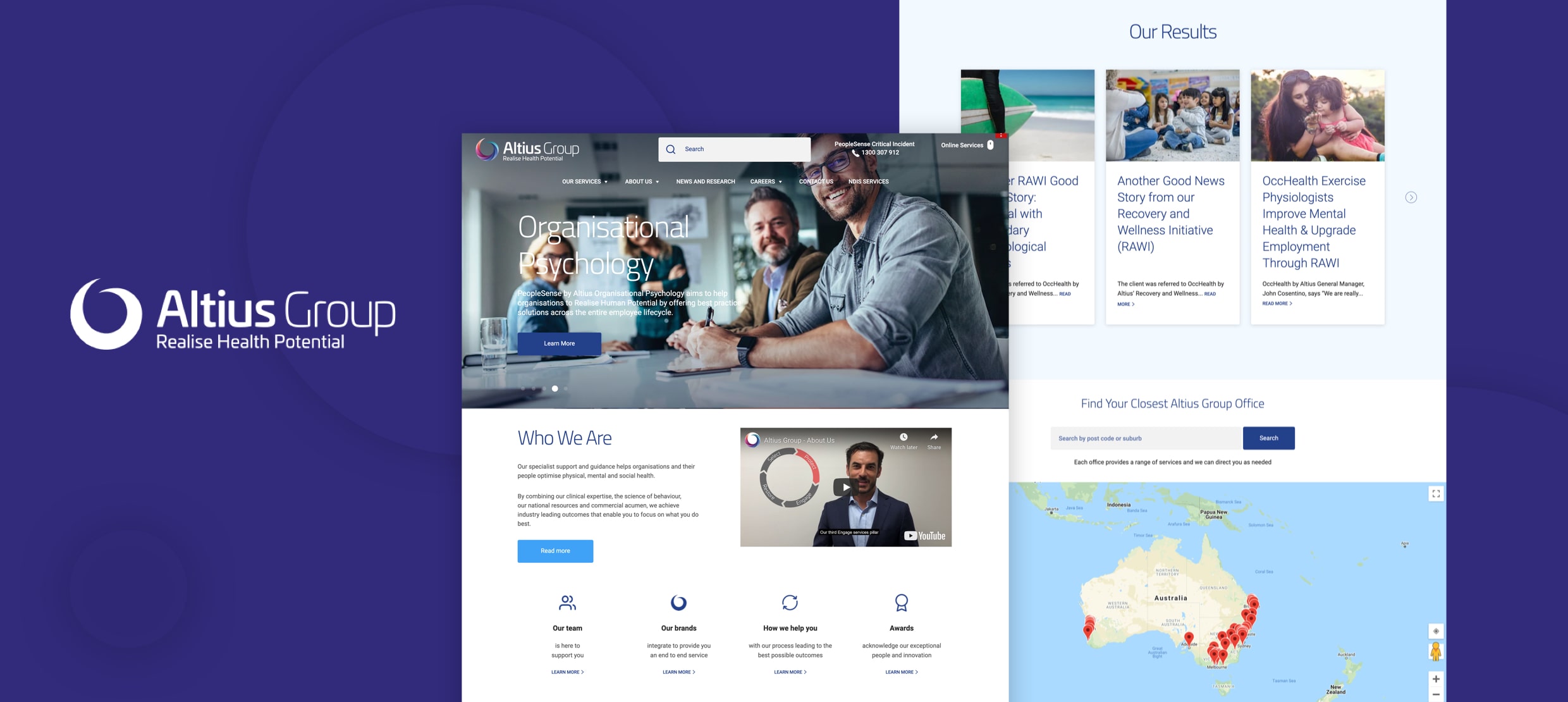 Altius Group organisational psychology services boosting health and wellness outcomes