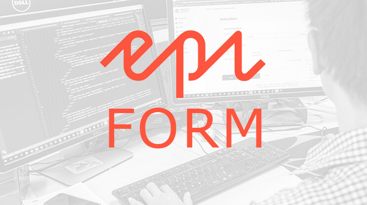 Epi Form interface with coding and form instructions on dual computer screens