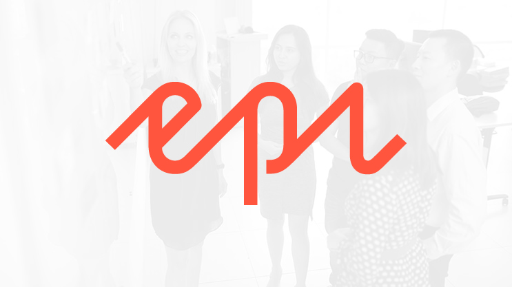 Epi team collaborating in office environment focused on digital innovation