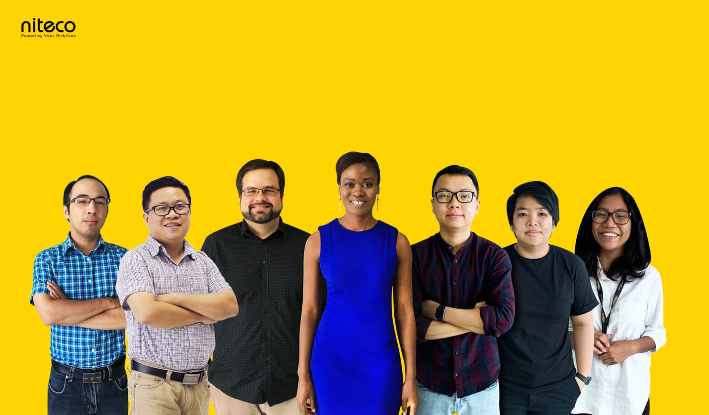 Niteco diverse team united, powering ambition with innovation and collaboration