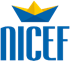 Logo of NICEF with a crown symbol, representing financial education training.