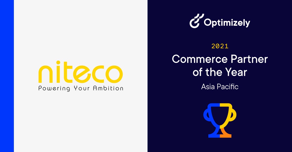 Niteco awarded 2021 Commerce Partner of the Year Asia Pacific by Optimizely