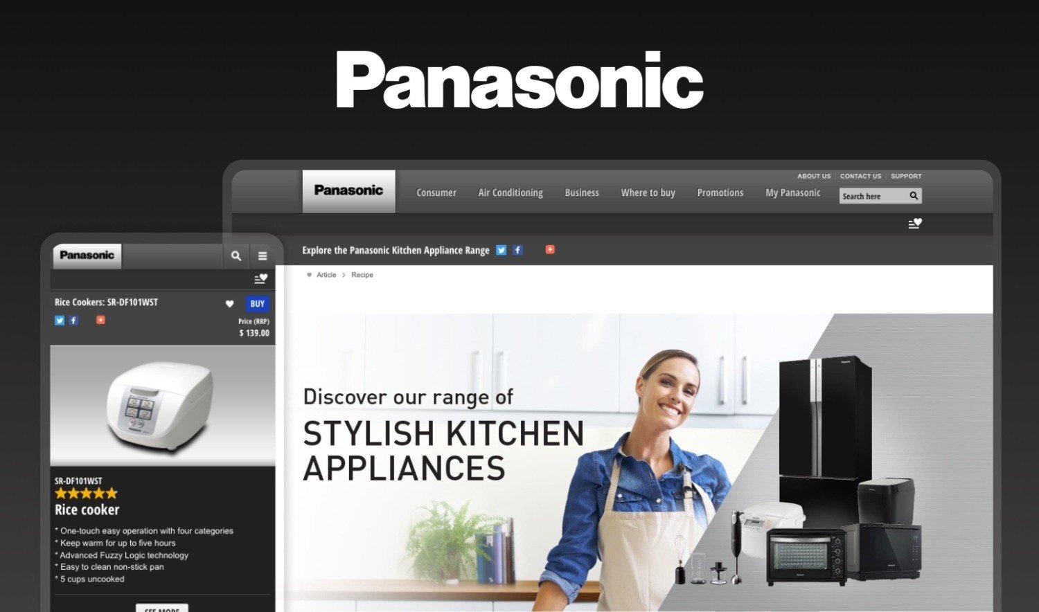 High performance and rapid optimization for Panasonic Australia High performance and rapid optimization for Panasonic Australia
